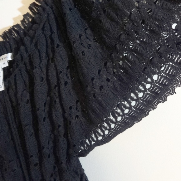 MAX STUDIO Women's Black Dress Size Medium - Picture 4 of 8